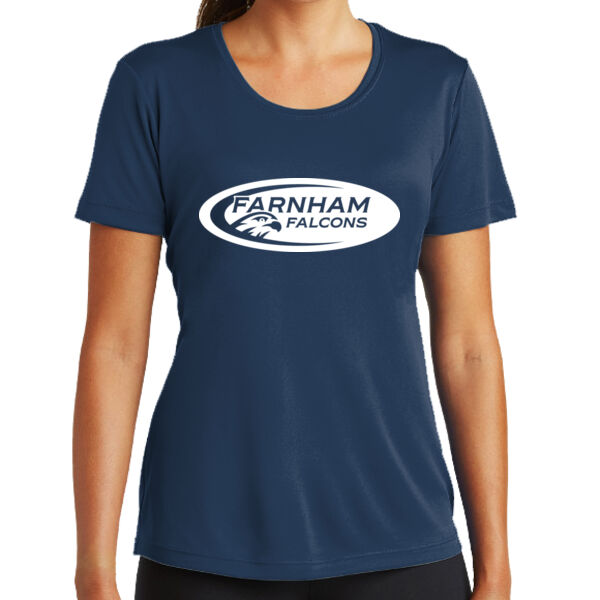 Farnham School Ladies PosiCharge Competitor Tee Thumbnail