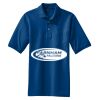 Heavyweight Cotton Pique Polo with Pocket Thumbnail